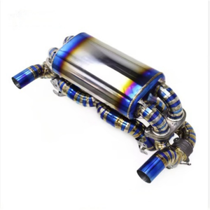ท่อไอเสียไทเทเนียมแบบวาล์ว สำหรับ Ferrari F430SC/F430 Scuderia/430 Scudera/16M 4.3l ปี 2009-2015  แบบ Ultra Fast Exhaust Race Sport Axle Back - Product Image 5