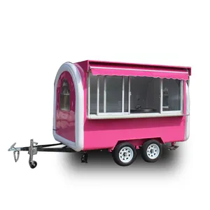 Camion Mobile dell'alimento della cucina del rimorchio di concessione di 6m da vendere