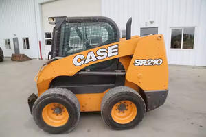 Cheap SR210 Skid Steer Loader with Front Loader Attachment Wheel Loader Moving Type 1-Year Warranty-Case for Sale - Product Image 3