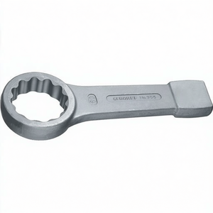 Clé à chocs GEDORE en acier au chrome-vanadium, 24 mm, longueur 160 mm, poignée blanche - Product Image 3