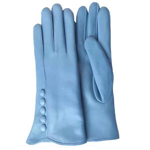 Guantes de cuero de moda Guantes de moda para hombre Guante de vestir Piel de oveja Servicio OEM Vida diaria personalizada - Product Image 1