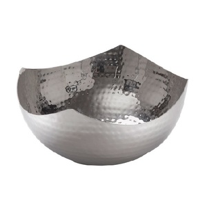 Bol à fruits rond en acier inoxydable de haute qualité, écologique, argenté et doré, pour la décoration de la maison - Product Image 6
