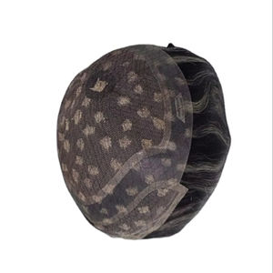 Perruque et toupet 100% cheveux humains, cheveux vierges chinois Remy, prothèse Taz Hair BD Lace Front Water Wave - Product Image 3