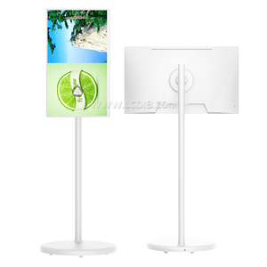 21.5 inch 24 inch 32-inch di động thông minh màn hình hiển thị pin màn hình cảm ứng TV cửa hàng di động quảng cáo signage - Product Image 6