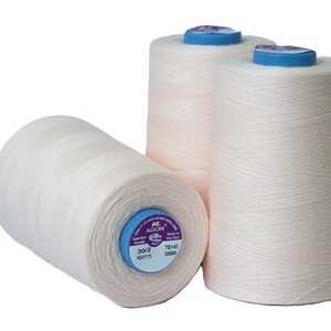 Fil à coudre OEM HL AGON 100% polyester de taille 30S/2 50/3 haute ténacité pour tissus moyens et lourds - Product Image 1