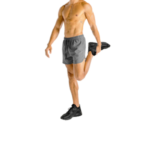 Shorts de plage décontractés d'été pour hommes, séchage rapide, respirants, taille élastique, grandes tailles, en tissu peigné uni – Vente en gros - Product Image 5