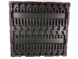 Bandeja de Plástico Antiestática para Componentes Electrónicos, Uso en Electrónica de Consumo, Plástico PS, Origen Vietnam, Impresión y Manipulación - Product Image 5