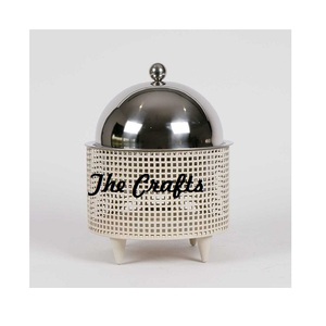 Plat de service de riz en acier de fer de nouvelle conception 50pcs quantité minimale de commande pour le plat de casserole d'utilisation de mariage d'hôtel - Product Image 1