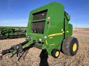 รถแทรกเตอร์ม้วนฟางกลม JOHN DEAR 568 รุ่นใหม่ พร้อมเกียร์อเนกประสงค์ รับประกัน 2 ปี ขายส่ง - Product Image 3