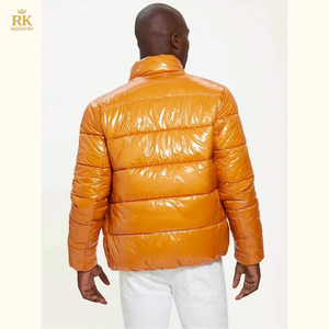 Nouvelle arrivée Veste softshell pour homme style streetwear personnalisable, doublée et chauffante pour l'extérieur, idéale pour l'hiver, service OEM - Product Image 4