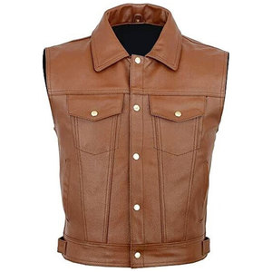 Chaleco de Cuero Más Vendido para Hombre, Diseño Moderno, Complemento Perfecto para Cualquier Atuendo - Product Image 1
