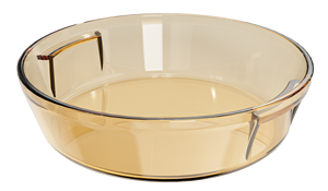 Amber Glass <b>Baking</b> Dish <b>Set</b> Oven Safe Glass Bakeware Casserole Dish Rectangular Square Round Oven <b>Tray</b> Kitchen Bakeware - Product Image 1