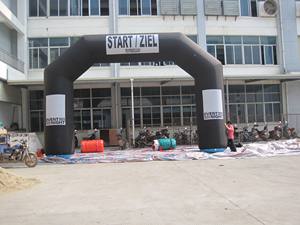 Arco inflable de INICIO y RÉGATE para eventos publicitarios - Product Image 2