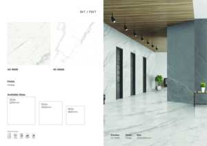 Azulejos de Porcelana Brillante de 1200x1200, Aspecto de Lujo, para Paredes y Pisos, para Arquitectura - Product Image 5