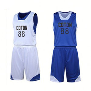 Ensembles d'uniformes de basket-ball sur mesure unisexe les plus vendus de haute qualité respirant séchage rapide Polyester Sportswear taille 5XL - Product Image 2