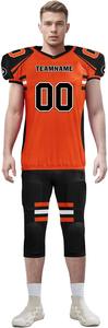 Juego de uniformes para uniformes de fútbol americano Juegos de sublimación digital Jersey y pantalón personalizado OEM - Product Image 3