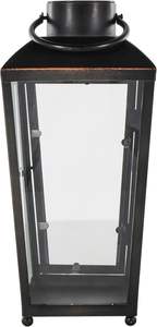 Modern Black Glass Home Decor Lantern Wire <b>Wall</b> Hanging Tea <b>Light</b> Holder for Home Decoration Garden Decoration Made in India - Product Image 4