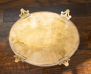 Bandeja decorativa antigua de latón al por mayor para el hogar y el jardín bandeja de latón decorativa de Navidad para la decoración del hogar con la mejor calidad - Product Image 3