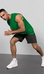 Chaleco deportivo sin mangas para hombre, camiseta sin mangas para entrenamiento de gimnasio, ropa deportiva transpirable de secado rápido para correr y entrenar - Product Image 3