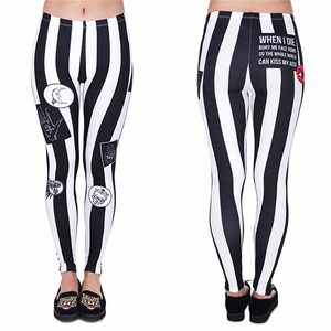 Venta al por mayor 2025 de las mujeres de cintura alta medias de Yoga de impresión personalizada Super suave 92% poliéster 8% Spandex Leggings para el verano - Product Image 5