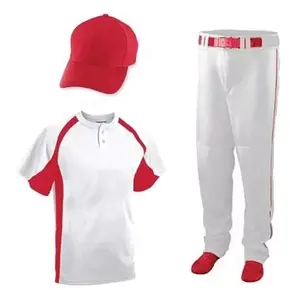 Nueva llegada de alta calidad 100% poliéster béisbol y ropa de softbol conjuntos hechos a medida nueva llegada uniformes - Product Image 2