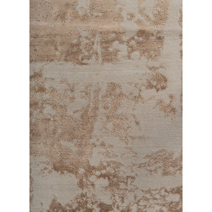 Tapis Kavi en laine et soie de bambou noué à la main, motif abstrait, pour la décoration de la maison, du salon ou du couloir, taille 9x12 - Esk-431 - Product Image 3