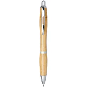 Penna a Sfera Nash in Bambù Sostenibile per Merchandising Promozionale - Product Image 1