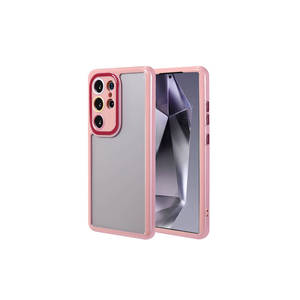 Funda de Silicona Netzy de Lujo con Diseño de Bordes Coloridos para Samsung Galaxy S24 Ultra 5G, Protección de Cámara - Product Image 1