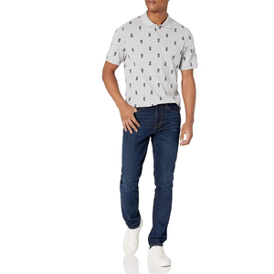 Precio al por mayor Polo personalizado de alta calidad logotipo bordado personalizado Polos Venta De fábrica Polo en blanco camiseta - Product Image 3