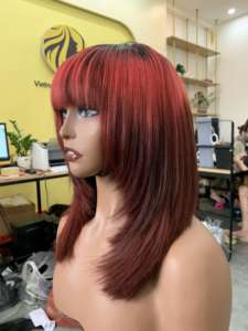 ผมต่อเวียดนามแท้ 100% แบบเรมี่ ซุปเปอร์ดับเบิ้ลดรอน  ตัดแต่งสีธรรมชาติ  แบบเลเยอร์คัท - Product Image 5