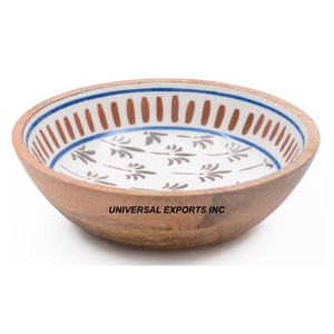 Cuenco de madera de lujo para chocolate, cuenco dulce hecho a mano de excelente calidad, ensaladera de madera elegante clásica y elegante - Product Image 1