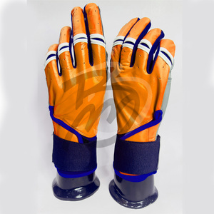 Guantes de bateo de béisbol de cuero antideslizante de alta calidad Venta caliente para jóvenes y adultos - Product Image 2