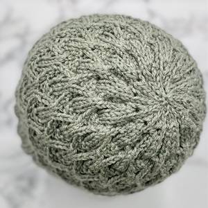 Bini réversible personnalisé partout impression concepteur tricoté unisexe strass Bennie casquette chapeau hiver crâne casquette Kint bonnets pour hommes - Product Image 3