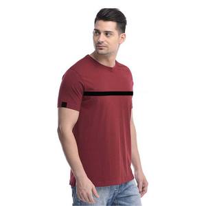 T-Shirt Homme Décontracté 100% Coton Manches Courtes Évacuation de l'Humidité Séchage Rapide Confortable Respirant 180 Grammes Poids Motif Solide - Product Image 3