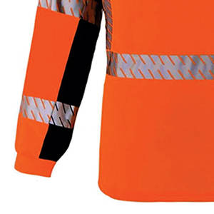 Camisa DE TRABAJO DE SEGURIDAD DE manga completa para trabajo pesado Antiestático Alta visibilidad Poliéster unisex Certificado CE a prueba de viento - Product Image 3