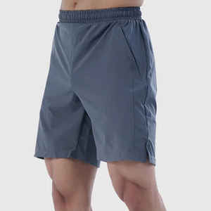 Pantalones cortos de gimnasio de algodón 100% al por mayor para hombre Pantalones cortos transpirables informales de felpa francesa de peso pesado para correr y entrenar - Product Image 2
