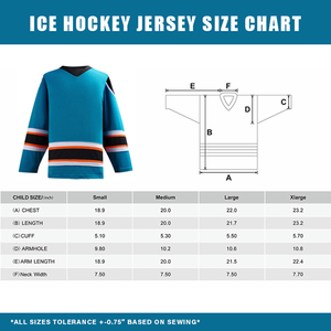 Jersey de Hockey sobre Hielo Personalizado con Cuello en V, Impresión Digital, Alta Calidad, Secado Rápido, Transpirable, Absorbe la Humedad, Ropa Deportiva Unisex - Product Image 6