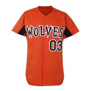 Uniforme d'équipe de baseball de haute qualité, vêtements durables de conception imprimée par sublimation personnalisée - Product Image 3