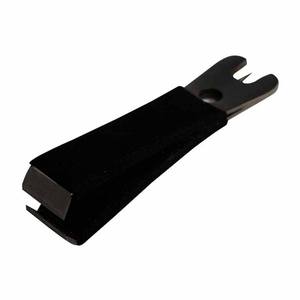 Pince à ligne de pêche à la mouche noire à poignée souple avec aiguille de nettoyage des yeux - Product Image 3