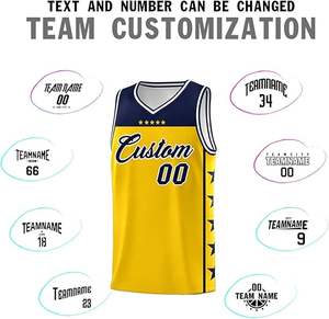 Maillots de basket-ball respirants | Uniformes de logo personnalisé | Matériel à séchage rapide | Fournisseur OEM ODM - Product Image 3