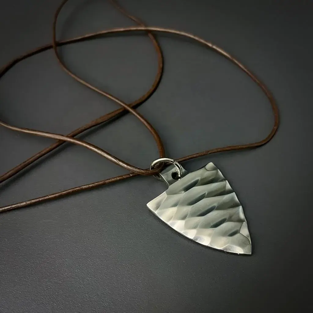 Nieuwste Ontwerpen Hanger Ketting Damascus Staal Cadeau Ideeën Handgemaakte Hand Gesmeed Ketting Sieraden