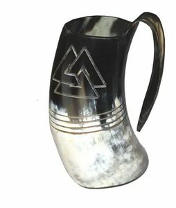 Mug buffle naturel corne meilleure qualité par mn exports drinlking mug - Product Image 6