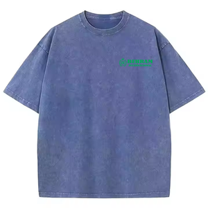 T-shirt décontracté pour homme à col rond, coupe ample, 100% coton, manches régulières, écologique, respirant, automne - Product Image 4