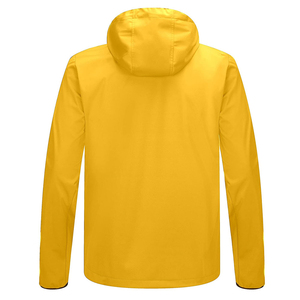 Vente directe d'usine prix raisonnable séchage rapide veste Softshell pour hommes meilleure qualité couleur unie grande taille veste Softshell à vendre - Product Image 2