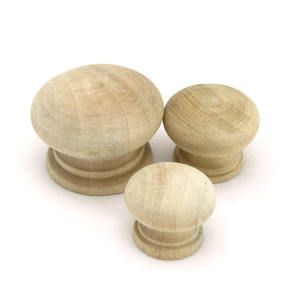 Boutons en bois, style simple, boutons ronds en bois pour meubles, tiroirs, armoires, taille personnalisée pour la vente - Product Image 5