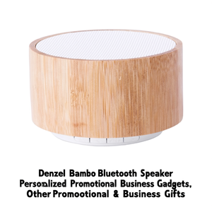 Altoparlante Bluetooth in Bambù Denzel, Gadget Promozionale Personalizzato per Aziende - Product Image 3