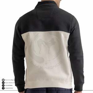 Custom Embroidered Logo <b>Quarter</b> <b>Zip</b> Pullover OEM High Quality Unisex Winter Outdoor Sweatshirt Wholesale <b>Fleece</b> Quick Dry Top - Product Image 6