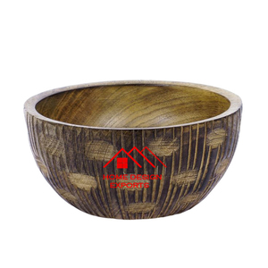 Acacia Wooden Pot with <b>Lid</b> for Decorative Party & Wedding <b>Decor</b> - Product Image 3