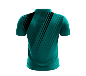 Col boutonné imprimé personnalisé pour chemise, évacuation de l'humidité, respirant, vêtement décontracté, coupe confortable, design classique intemporel pour homme, 100% - Product Image 3