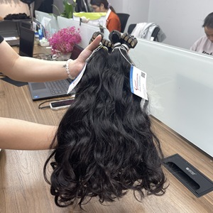 Cinta de gran oferta en extensiones de cabello humano 100% de onda natural de doble estiramiento de fábrica de Vietnam - Product Image 6